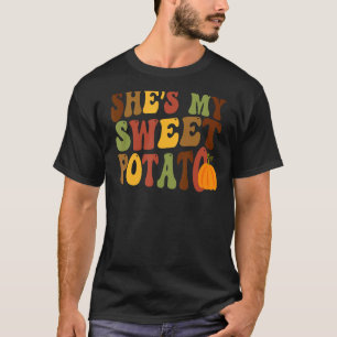 Sie ist meine süße Kartoffel I YAM Set Matching Co T-Shirt
