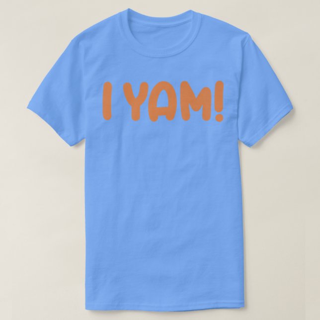 Sie ist meine süße Kartoffel I Yam Set Paare Thank T-Shirt (Design vorne)