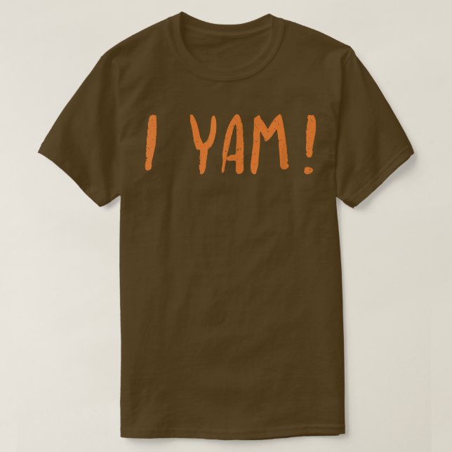 Sie ist meine süße Kartoffel I Yam Set Paare Thank T-Shirt (Design vorne)