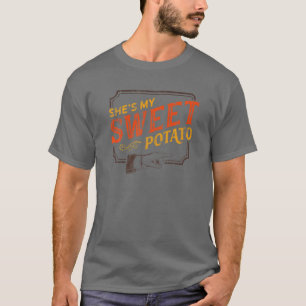 Sie ist meine süße Kartoffel - Wette, ich bin Paar T-Shirt
