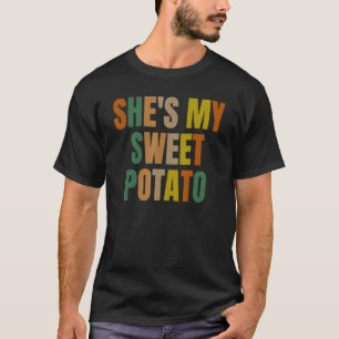 Sie ist meine süße Potato Ich YAM Couple Matching T-Shirt