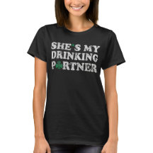 Sie ist meines trinkenden Partner-St Patrick