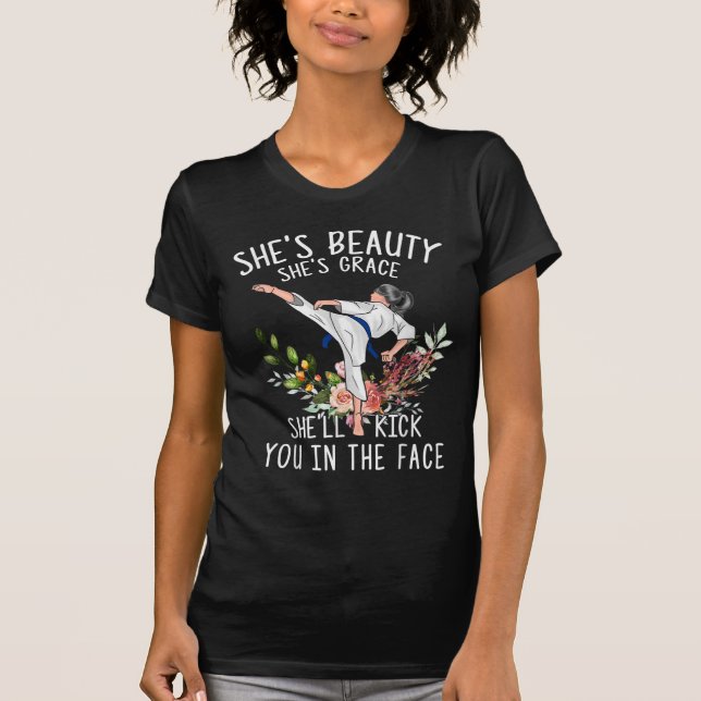 Sie ist Schönheit, sie ist Grace, dass sie dich in T-Shirt (Vorderseite)