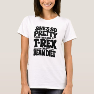 Sie ist so hübsch Lustiges T-Shirt
