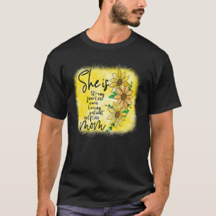 Sie ist stark, ohne Angst, warme liebende Patient T-Shirt