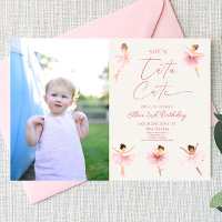 Sie ist Tutu Niedlich Ballerina Foto 2. Geburtstag