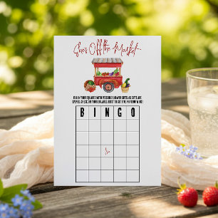 Sie ist vom Markt Brautparty BINGO Game Einladung
