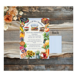 Sie ist von der Brautdusche-Einladung weg Einladung