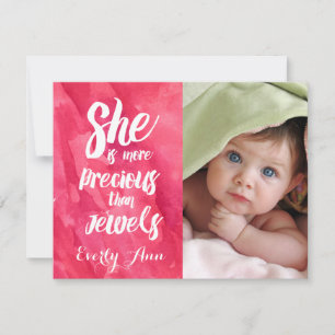 Sie ist Wertvoller als Jewels Baby Girl