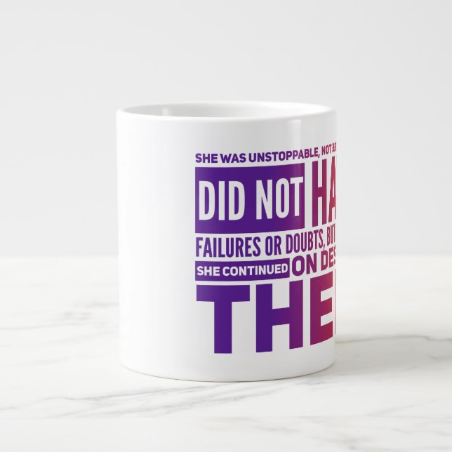 Sie Jumbo-Tasse (Vorderseite)