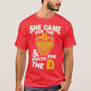 Sie kam für das B und Bleibe für den d Sonnenbär T-Shirt