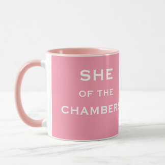 Sie Kammer-des lustigen weiblichen Tasse
