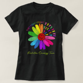 Sie kämpfen gegen Onkologie Team Radiergummi T-Shirt