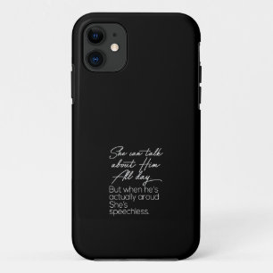 sie kann den ganzen Tag über Film reden, aber wen Case-Mate iPhone Hülle