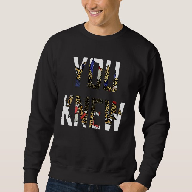 Sie kannten die farbenfrohe Sonnenblume America Fl Sweatshirt (Vorderseite)
