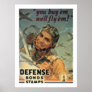 Sie kaufen sie, die wir sie fliegen! poster