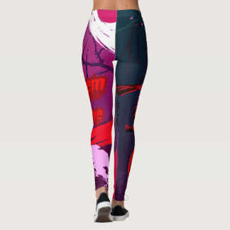 ⛈️ 🥷 sie kommen Gelassen, Anime Manga Girl Power  Leggings