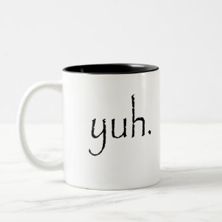 Sie kommen hinein zweifarbige tasse