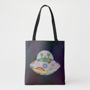 Sie kommen in Peace UFO Tasche