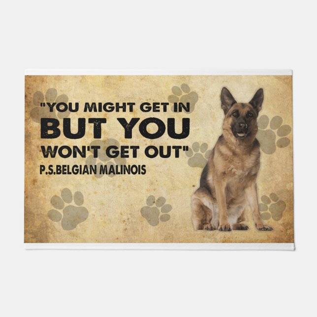 Sie kommen vielleicht rein, aber Sie werden nicht  Fußmatte (Vorderseite)