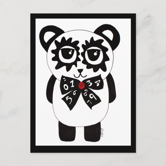 Sie können auf mich zählen postkarte (Vorderseite)