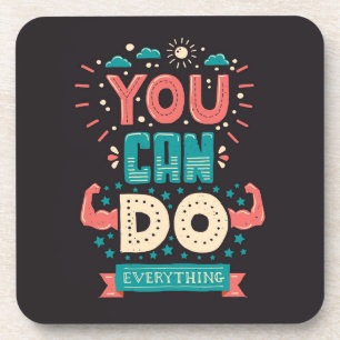 Sie können buntes alles tun untersetzer