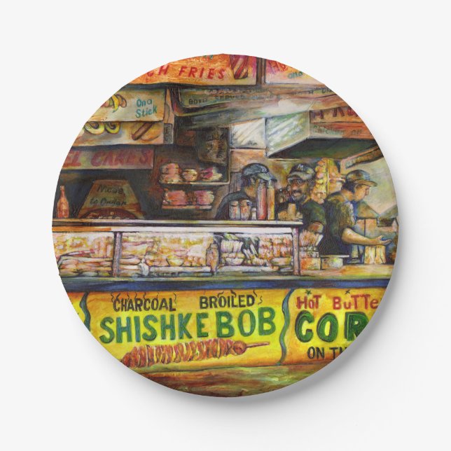 Sie können damit nicht mithalten pappteller (Vorderseite)