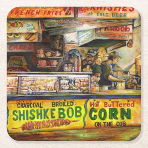 Sie können damit nicht mithalten rechteckiger pappuntersetzer