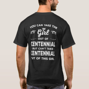 Sie können das Mädchen aus dem hundertjährigen Col T-Shirt