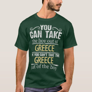 Sie können den Jungen aus Griechenland nehmen, abe T-Shirt