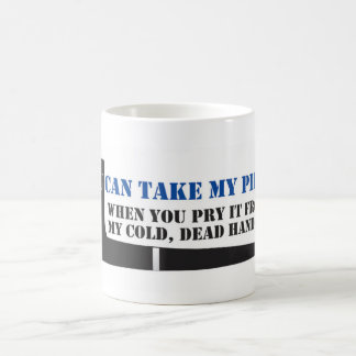 "Sie können die Tasse des Pfeifenrauchers nehmen