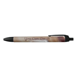 Sie können es tun | Foto des Banded Brown Agate Kugelschreiber