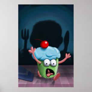 Sie können euch nicht vom Muffin-Mann-Druck Poster