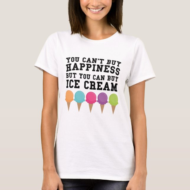 Sie können Glück-Kauf nicht kaufen, den Sie T-Shirt (Vorderseite)