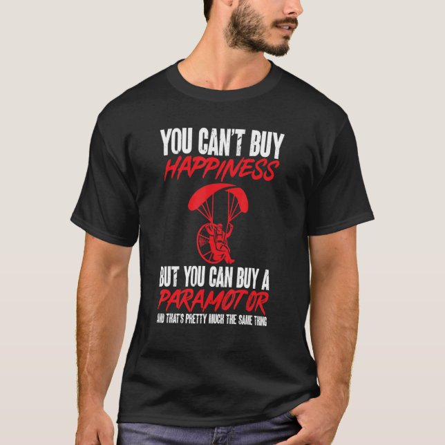 Sie können Glück nicht kaufen, aber Sie können Par T-Shirt (Vorderseite)