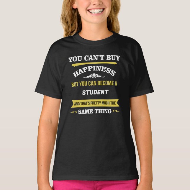 Sie können Glück nicht kaufen - Sie können Beruf w T-Shirt (Vorderseite)