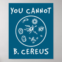 Sie können kein Cereus-Mikrobiologie-Liebhaber-Wis