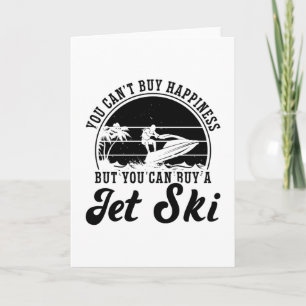 Sie können keinen glücklichen Jet-Skifahrer kaufen Karte