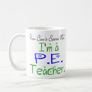 Sie können mich nicht erschrecken, den ich ein PET Kaffeetasse