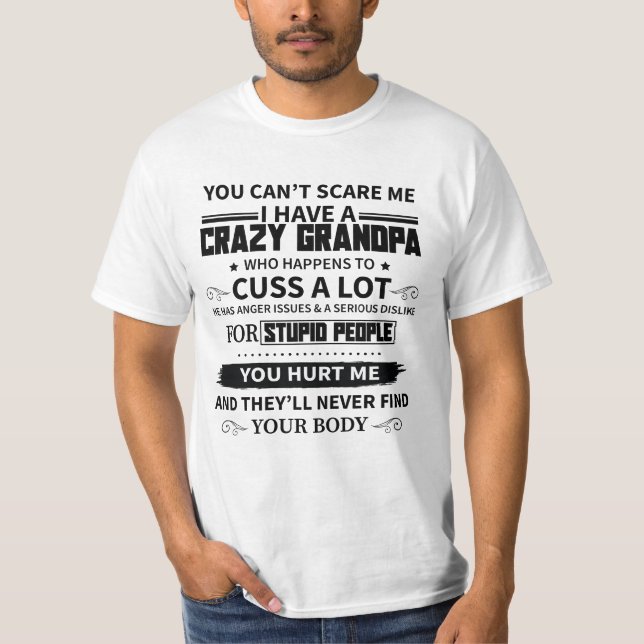 SIE KÖNNEN MICH NICHT ERSCHWINDEN, ICH HABE EINE K T-Shirt (Vorderseite)
