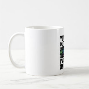 Sie können mich nicht übertreiben - KI auf meiner  Kaffeetasse