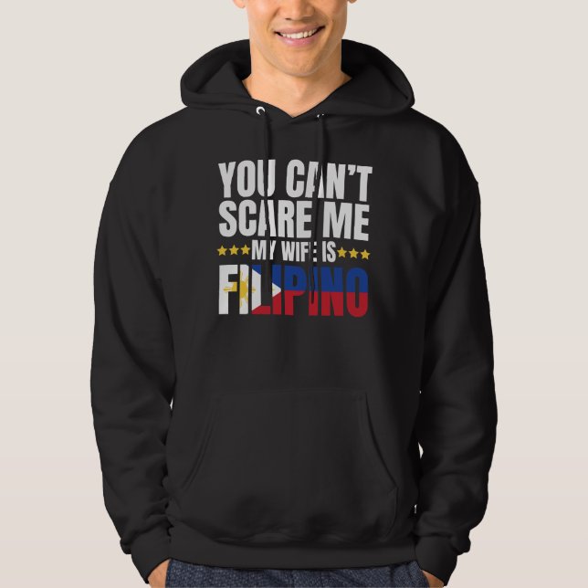 SIE KÖNNEN MIR NICHT SAGEN, MEINE EHEFRAU IST FILI HOODIE (Vorderseite)