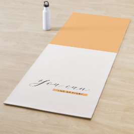 Sie können | Motivierend Angebot | Inspiration Yogamatte
