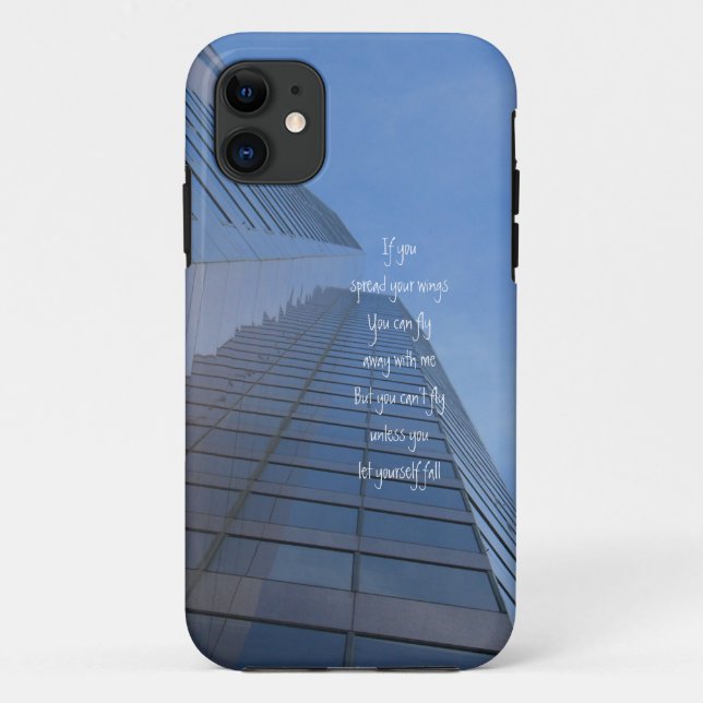 Sie können nicht fliegen, es sei denn Sie fallen Case-Mate iPhone Hülle (Rückseite)