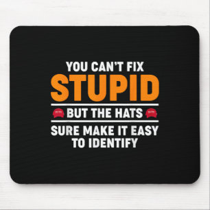 Sie können nicht stupi, aber die Hasen sicher mach Mousepad
