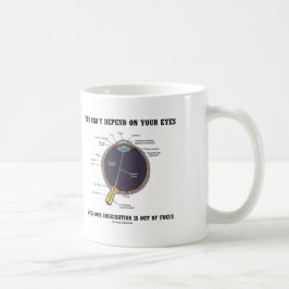 Sie können nicht von Ihrem Blickwinkel abhängig se Kaffeetasse