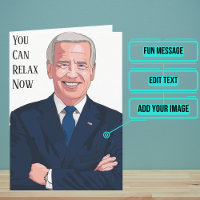 Sie können sich entspannen Biden hat diesen schöne