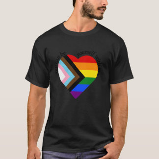 Sie können sich mit meiner LGBTQ Regenbogenflagge  T-Shirt