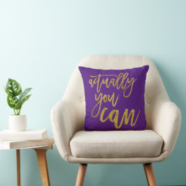 Sie können tatsächlich Motivierend Angebot/Gold/Li Kissen