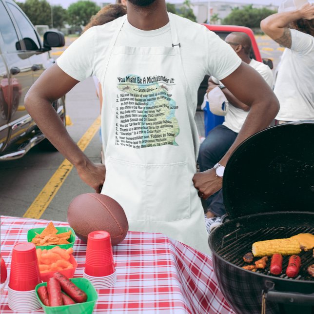 Sie könnten ein Michigander sein, wenn Schürze (Von Creator hochgeladen)